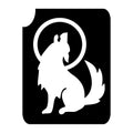 123 Wolf - Set of 5 - Art Factory Glitter Tattoo Stencils