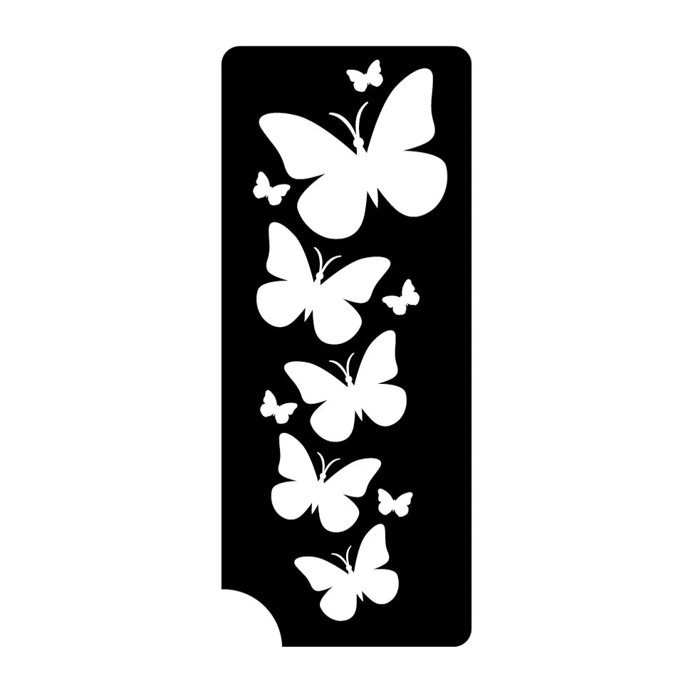 Glitter Tattoo Stencils