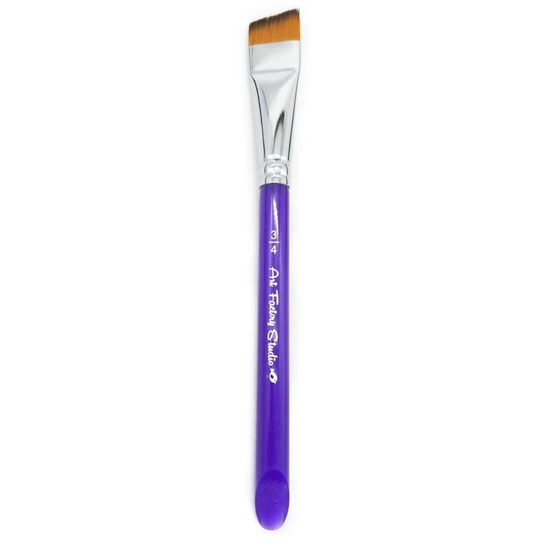 3/4" Acrylic Angle Handle Art Factory Studio Brush