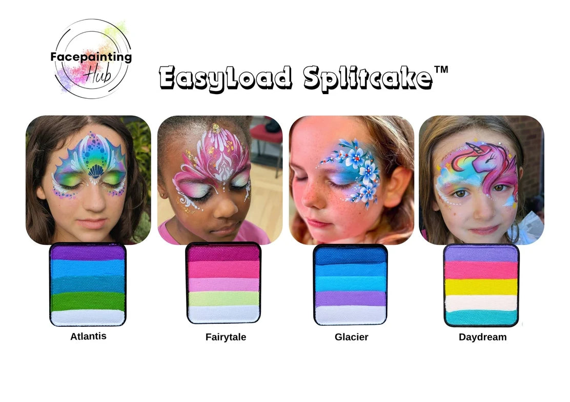 PRESALE Face Painting Hub - Fairytale Easy Load Rainbow Cake