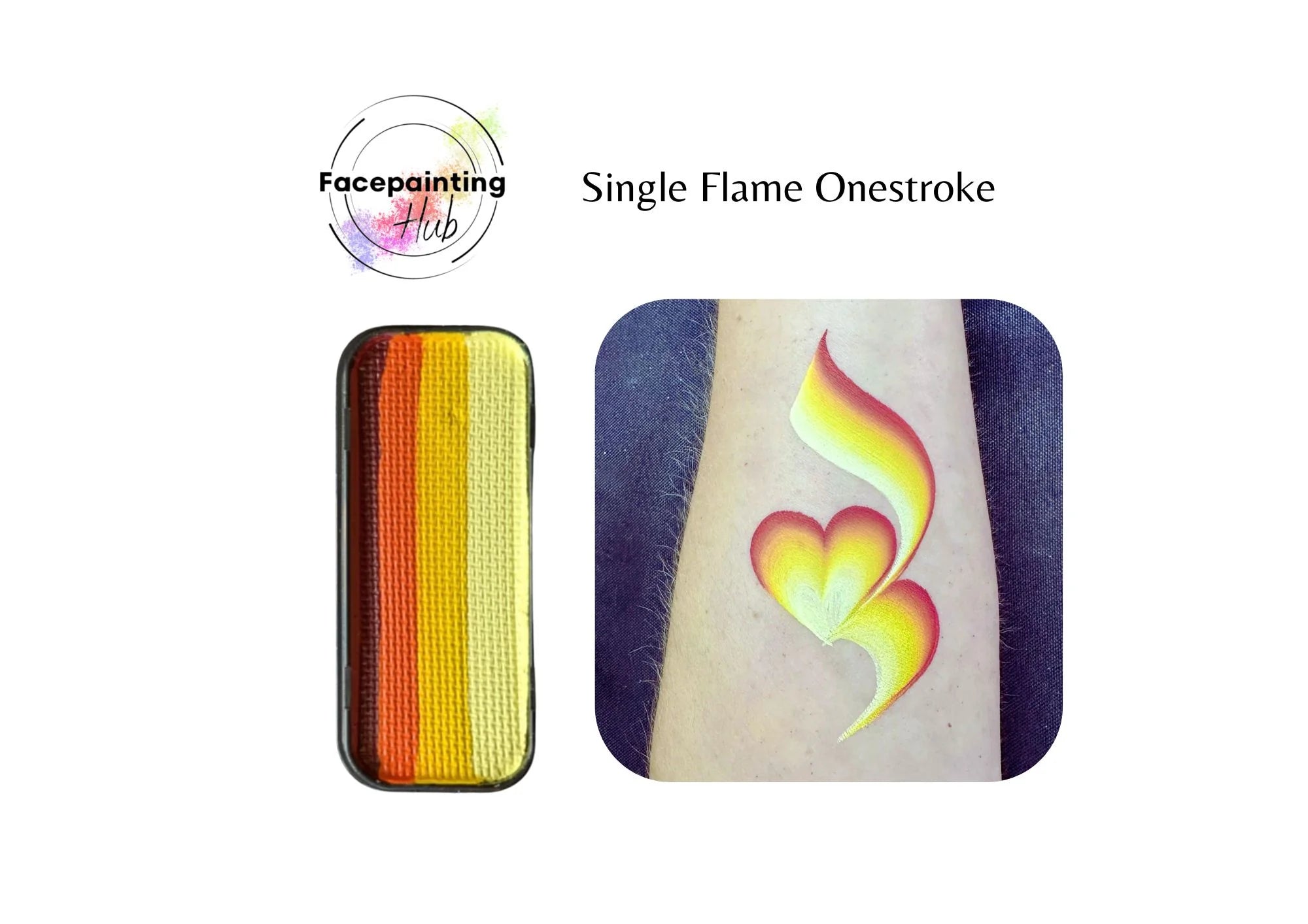 PRESALE Face Painting Hub - Single Flame Onestroke