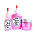 Malibu Pink Rainbow Jewel Loose Glitter .5oz poofer bottle