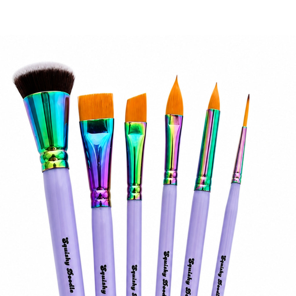 Squishy Doodle GTX - "Frix" 1/2" Angle Paintbrush