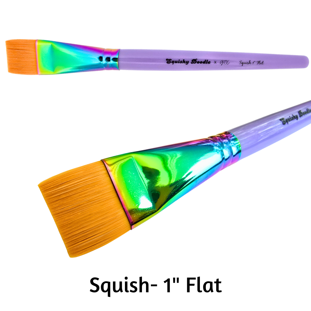 Squishy Doodle GTX - "Squish" - 1" Flat