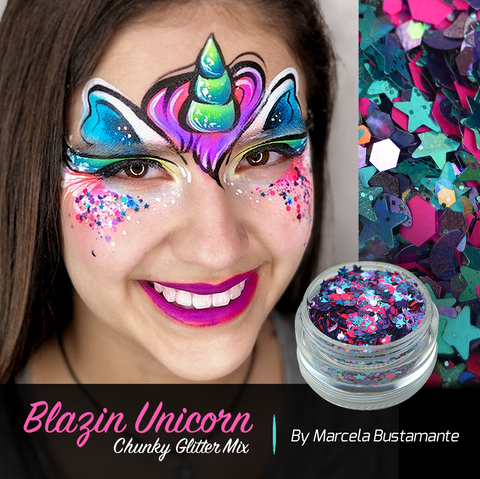 Vivid Blazin' Unicorn Glitter Cream 10gm
