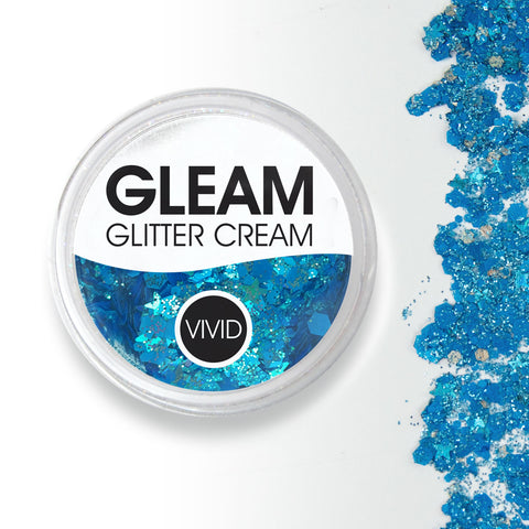 VIVID Sapphire Splendor - Gleam Chunky Glitter Cream 10gm